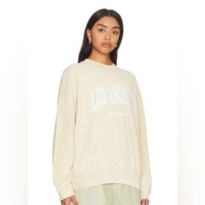 Anine Bing Jaci Sweatshirt Los Angeles XS